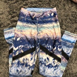 High rise athletic legging